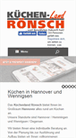 Mobile Screenshot of kuechenland-roensch.de